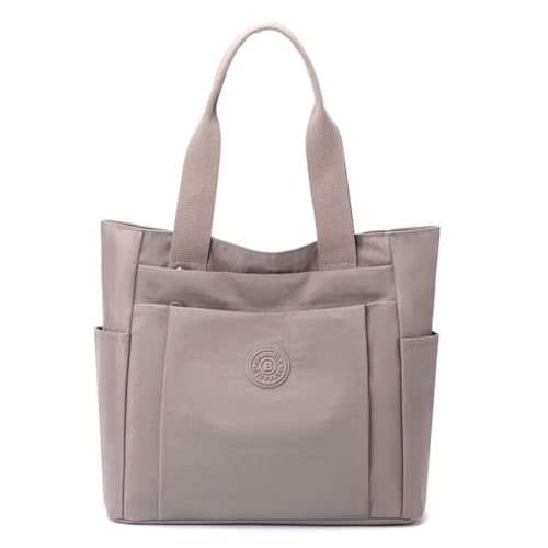 Bolso liviano de nylon para mujer tipo tote miniatura 1