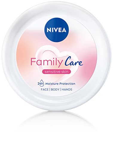 NIVEA Family Care - Crema hidratante ligera para el cuerpo, la cara y las manos, 450 ml