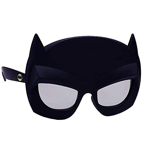 Image of Sun-Staches Batman Sunglasses | DC Comics Costume Accessory | UV 400 | One Size Fits Most