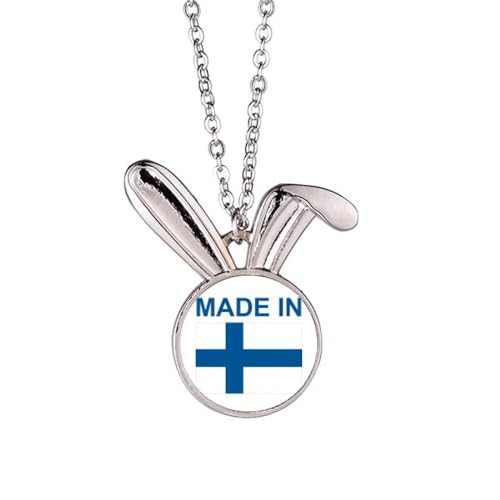 Collier lapin Finlande Country Love idée cadeau anniversaire