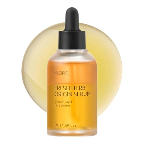 NACIFIC Fresh Herb Origin Facial Serum 1.69fl.oz 50ml Essence with Vitamin B, Vitamin C and botanical oil Essence Radiance Skin's moisture barrier Korean skincare for All skin types Christmas gift Cover