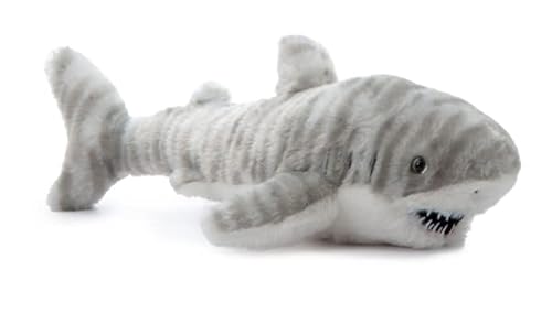 The Petting Zoo Tiger Shark Stuffed Animal Plushie, Gifts for Kids, Wild Onez Ocean Animals, Shark Plush Toy 16 inches