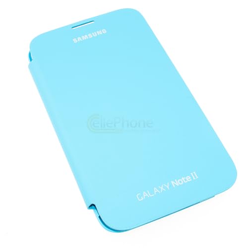 Samsung EFC-1J9FBEG Etui cache batterie de remplacement pour Galaxy Note 2 Bleu