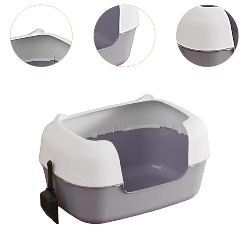 Caja sanitaria abierta para gatos 48x24.7x28.7 cm miniatura 4