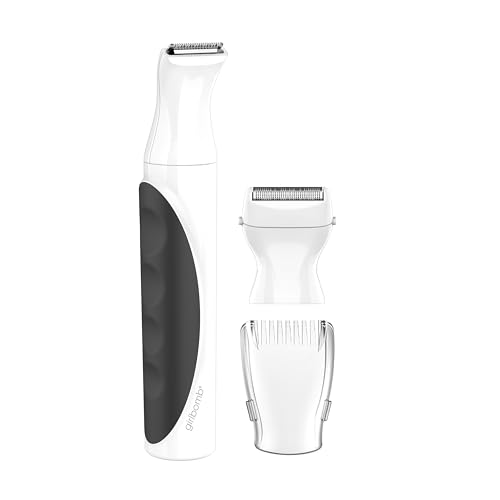 Tondeuse de bikini pour femme anti-irritation, rasoir électrique rechargeable lithium-ion doux