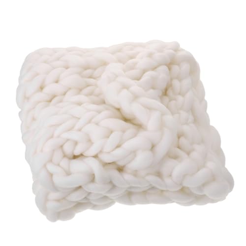 ZUNOXAZ Newborn Weiß Babyfotografie Decke