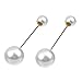 ASHMITA 6 Pairs Faux Pearl Brooch for Women Sweater Shawl Clip All-Match Clothes Pins