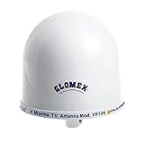 Glomex V9126AGC 10” TV Antenna Dome with Automatic Gain Control