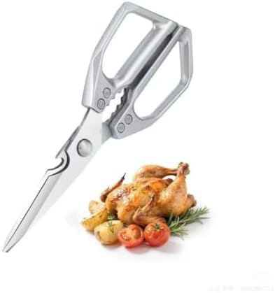Tijeras de Cocina Multifuncionales en Acero Inoxidable, Tijeras C...