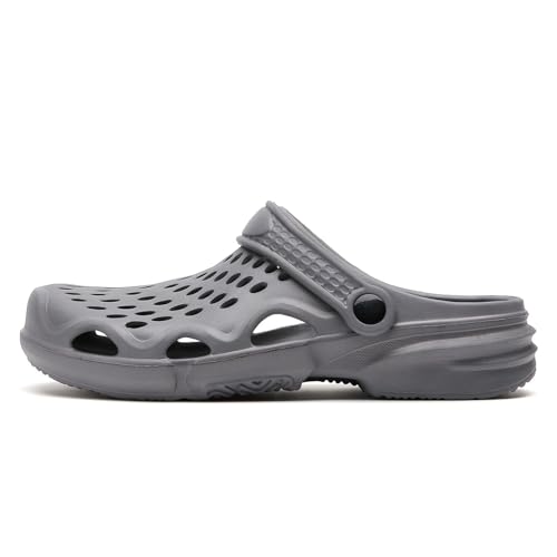 Image of FLIOZY Men's Garden Clogs Shoes Non Slip Shower Slippers Summer Outdoor Beach Sandals