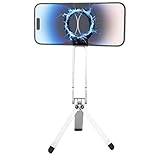 Handy-Stativ – Handystativ, Aluminium, faltbar, magnetisch, Zubehör für Büro, zum Ansehen von Videoanrufen | für Reisen, Zuhause, Fitnessstudio, Büro, Tisch