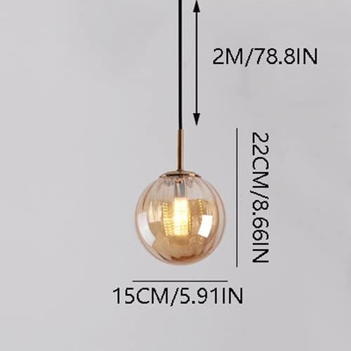 Suspension verte circulaire au design globe pour intérieur soigné - 3