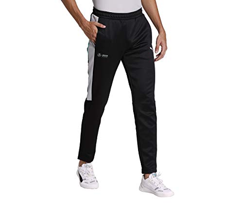 PUMA Mapm T7 Track Pants - Men's Trousers, Mens, Trouser, 598039-01_XL, Black, XL