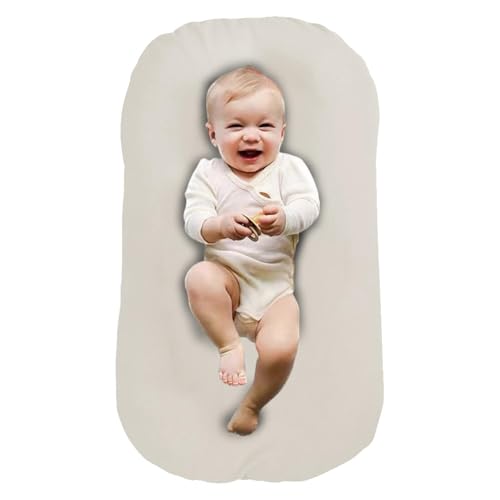 WXJHNYBS 0-12 Meses Tumbona De Bebé para Recién Nacido, Algodón Transpirable Reductor Cuna Portátil Desmontable Y Lavable Cuna Colecho Bebe Viajar,White