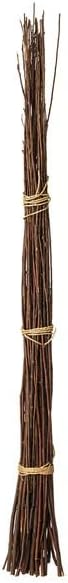 Dried Natural Brown Decorative Bouquet, Vase Filler, Rustic Farmhouse Home Décor for Living Room, Entryway, Bedroom, Wedding or Office, 61 Inch Tall