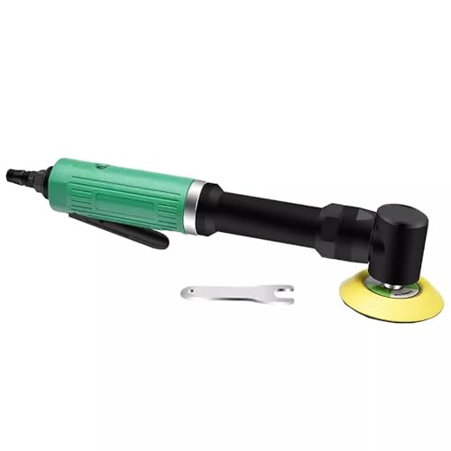 Pneumatic Extended Elbow Sander Right Angle 3 Inch Sandpaper Sanding Polishing Machine 75MM Air Grinder Polisher 15000RPM