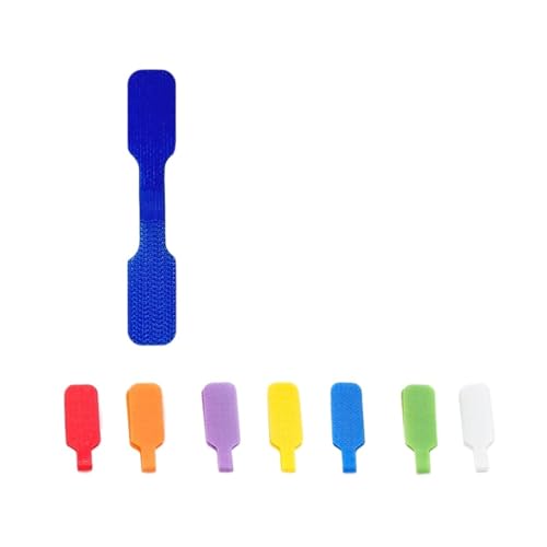 Étiquettes de câble étiquettes de cordon imperméables multicolores pour gestion des fils