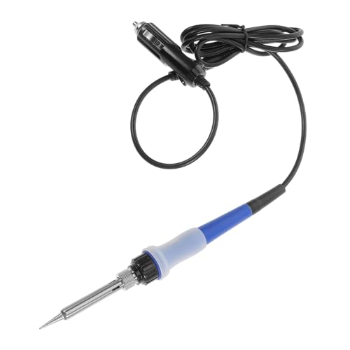 SOLUSTRE Portable Car Soldering Iron 12v/24v Mini Craft Iron Plastic Bumper Repair Kit