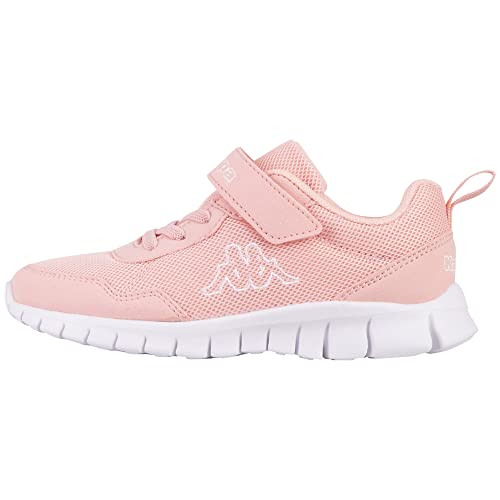 Kappa Unisex Kinder Valdis K Straßen Laufschuh, Rosé White, 30 EU Schmal