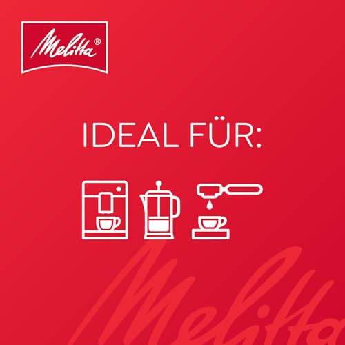 Melitta Barista Classic Crema, Ganze Kaffee-Bohnen 1kg, ungemahlen, Kaffeebohnen für...