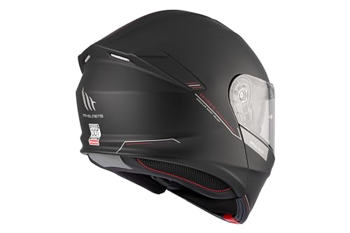 Casco Genesis Sv Solid MT Negro Mate L moto intégral - 4