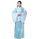 Hanfu Kleid Damen Cosplay Vintage AltertüMlich Tang Anzug Chinesische Traditionelle KostüM Mulan KostüM Damen Weich Kuschelig Chinesisch Hanfu für Performances Rollenspiele
