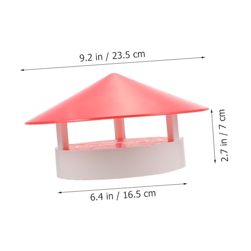 Sombrero para chimenea de PVC con diseño de paraguas impermeable 3