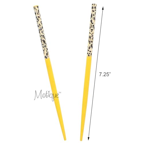 Palillos de pelo de madera para evitar tirones y sujetar moños rebeldes 3