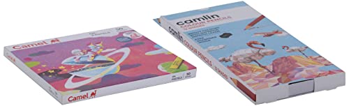 Image of Camel Camlin Kokuyo Oil Pastel (50 Shades) 4192566 Full Size Color Pencil, Assorted, 12 Pieces