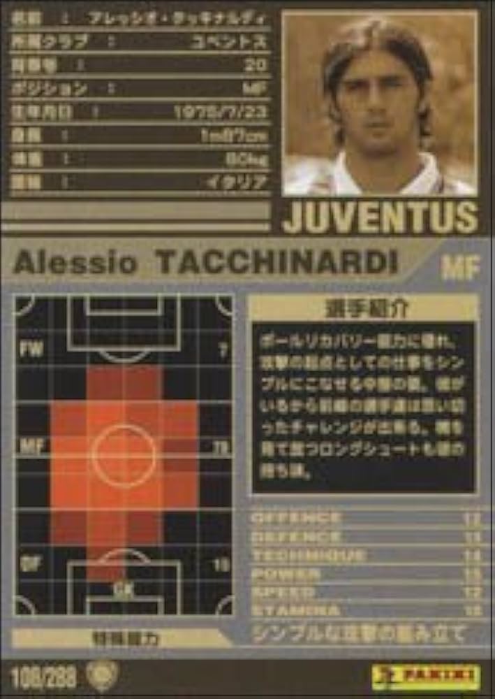 Amazon.co.jp: WCCF/01-02/ユベントス/黒/108/アレッシオ