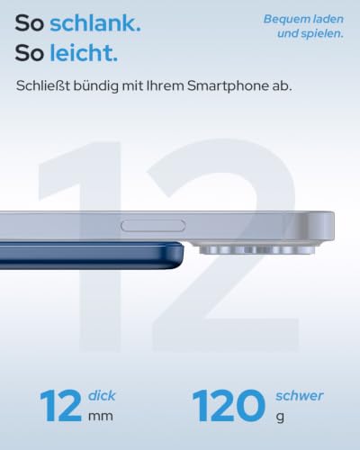 Powerbank für Magsafe, TRKOY Slim Magnetische Power Bank für iPhone 5000mAh – Ansicht 4