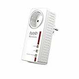 Adaptateur FRITZ!Powerline 1220 | Internet haut débit via la prise électrique | Réseau rapide avec 2 LAN Gigabit | 1200 Mbit/s | Pour applications NAS et streaming HD | Version internationale