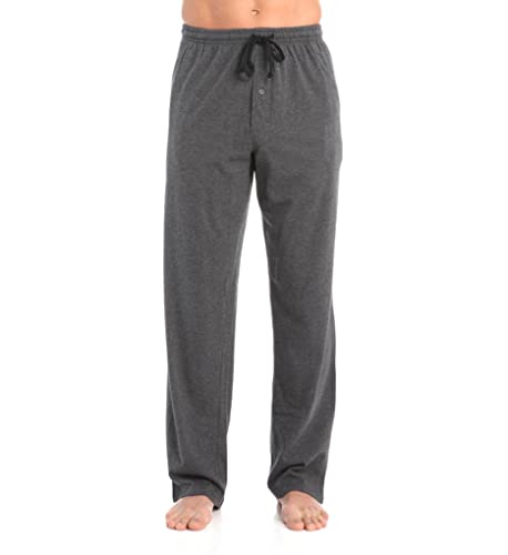 Hanes Men's Hanes Men's Solid Knit Jersey Pajama Pant (Pack Of Two Pairs)2