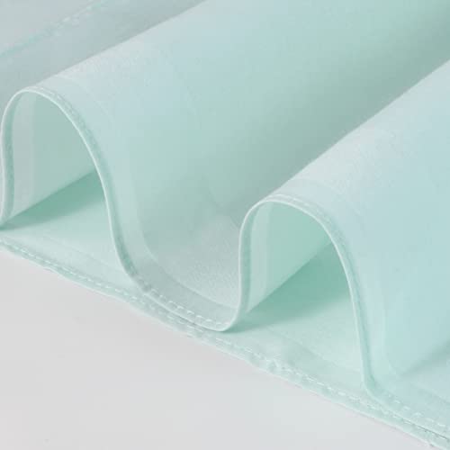 Image of HOULIFE Men's Cotton Handkerchiefs, Solid Color 60S Soft Cotton Hankies for Men Women 6 /12PCS 15.7 inchx15.7 inch