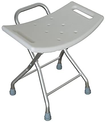 Éviter les chutes en prenant sa douche : Chaise de bain portable et réglable