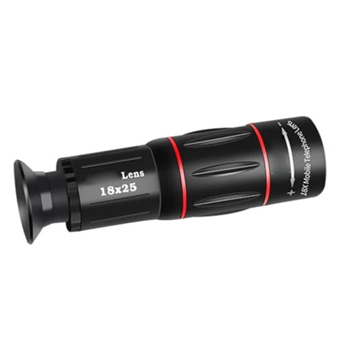 Telescopio fotográfico de 18x25 mm para capturar paisajes y astros en tus viajes