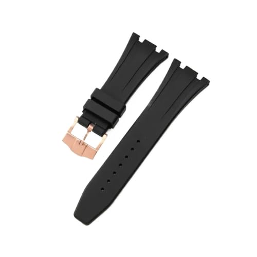 Bracelet en caoutchouc 28mm de qualité supérieure pour Seiko 15400 15500