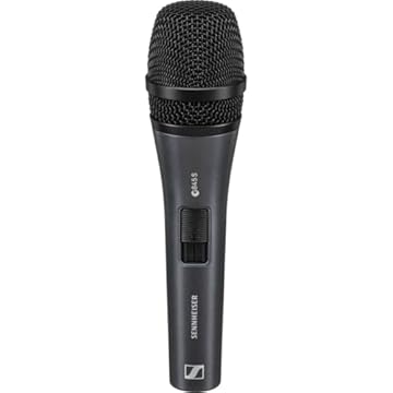 Microfone Dinâmico Super Cardióide E845-S SENNHEISER, Sennheiser, E845-S E845-S,