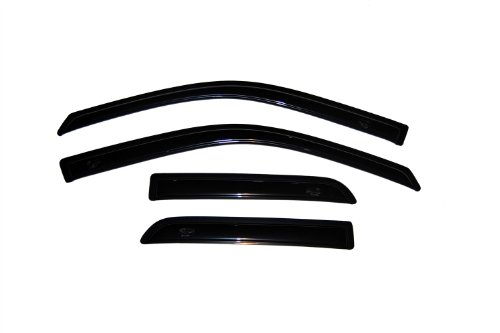 Auto Ventshade 94101 Original Ventvisor Side Window Deflector Dark Smoke, 4-Piece Set