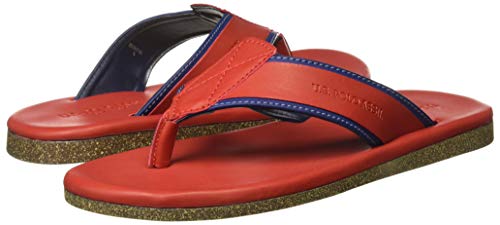 Image of US Polo Association Men AYTON Leather Hawaii Thong Sandals