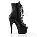 Pleaser Women's Adore- 1021/bpu/m Boot, Faux Leather/Black Matte, 6 M US