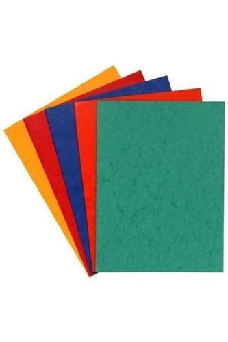 Exacompta 100 Chemises en carte lustrée FSC®Assorties