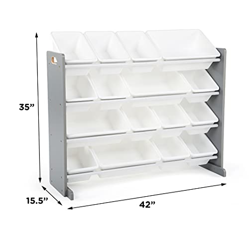 image for Humble Crew Supersized Toy Storage Organizer with 16 Removable Bins, G