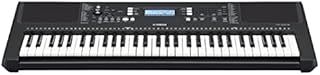 Yamaha PSR-E373 Digital Keyboard - A Versatile, Entry-Level Keyboard with 61 Touch-Sensitive Keys, 622 Instrument Voices, in a Black Finish