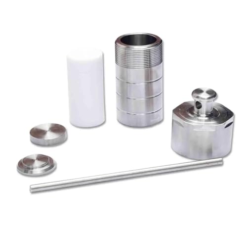 Autoclave, Tanque de distribución de alta presión con revestimiento de PTFE, Autoclave de síntesis hidrotérmica, recipiente revestido con revestimiento de PTFE, 25ml para Laboratorio