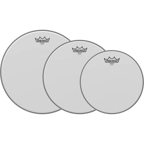 RemoEmperor ProPack PP-0962-BE-GW Drum Head 10 Inches, 12 Inches, 14 Inches White