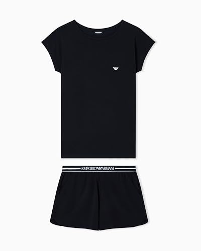 Pyjama femme t-shirt et short Armani contre la chaleur nocturne