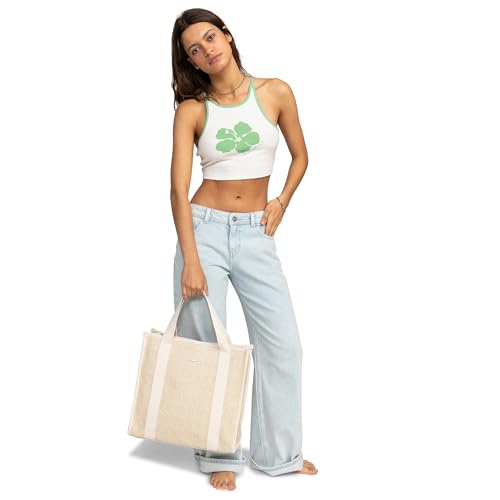 Image of Roxy Cotton Tote Bag | Everyday Carry | Beach | Travel | Vacation | Reusable | Lightweight