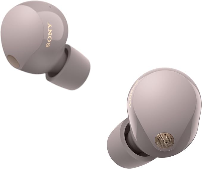 Image of Sony - WF1000XM5 True Wireless Noise Cancelling Earbuds - Smoky Pink (Renewed)
