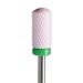 SpeTool Ceramic Nail Drill Safety Bits Taper Radius Rotary Electric File 3/32 Inch Manicure Pedicure Nail Art Tool, Coarse, Pink